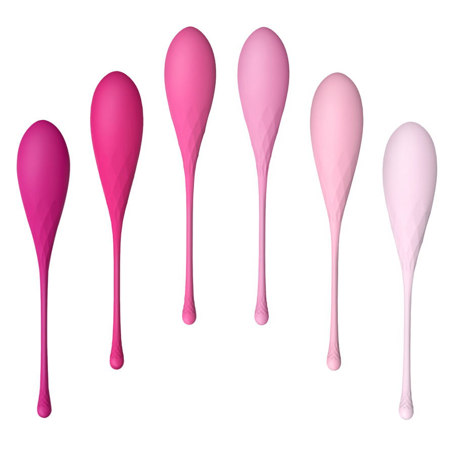 Leslie-Kegel Fit Set Allenamento Muscolo Pelvico 6 6 Leslie-Kegel Fit Set Allenamento Muscolo Pelvico 6 · Giocattoli anali (immagine 6)