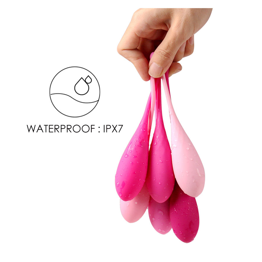Leslie-Kegel Fit Set Allenamento Muscolo Pelvico 6 10 Leslie-Kegel Fit Set Allenamento Muscolo Pelvico 6 · Giocattoli anali (immagine 10)