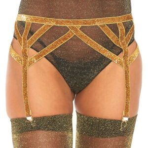 Leg Avenue Accessories-Cintura elastica Lurex One Size · Lingerie sexy donna