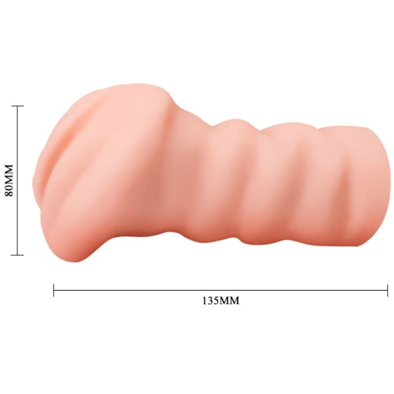 Crazy Bull-Leila Masturbatore Vagina 13.5 Cm-TPR, Impermeabile 3 Crazy Bull-Leila Masturbatore Vagina 13.5 Cm-TPR, Impermeabile · Masturbatori (immagine 3)
