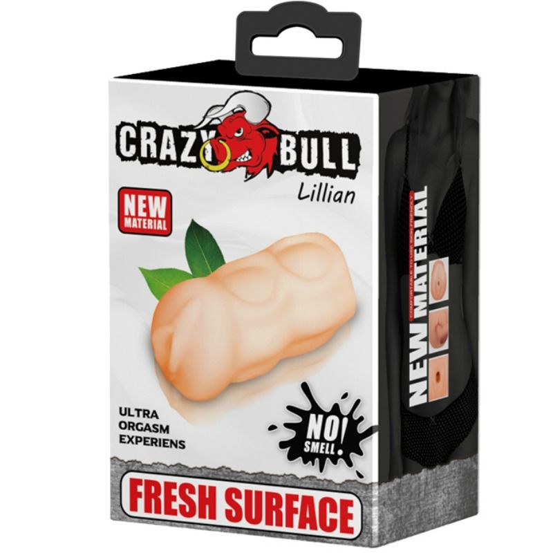 Crazy Bull-Lillian Masturbatore Vagina 13 Cm-TPR, Impermeabile · Masturbatori (immagine 2)