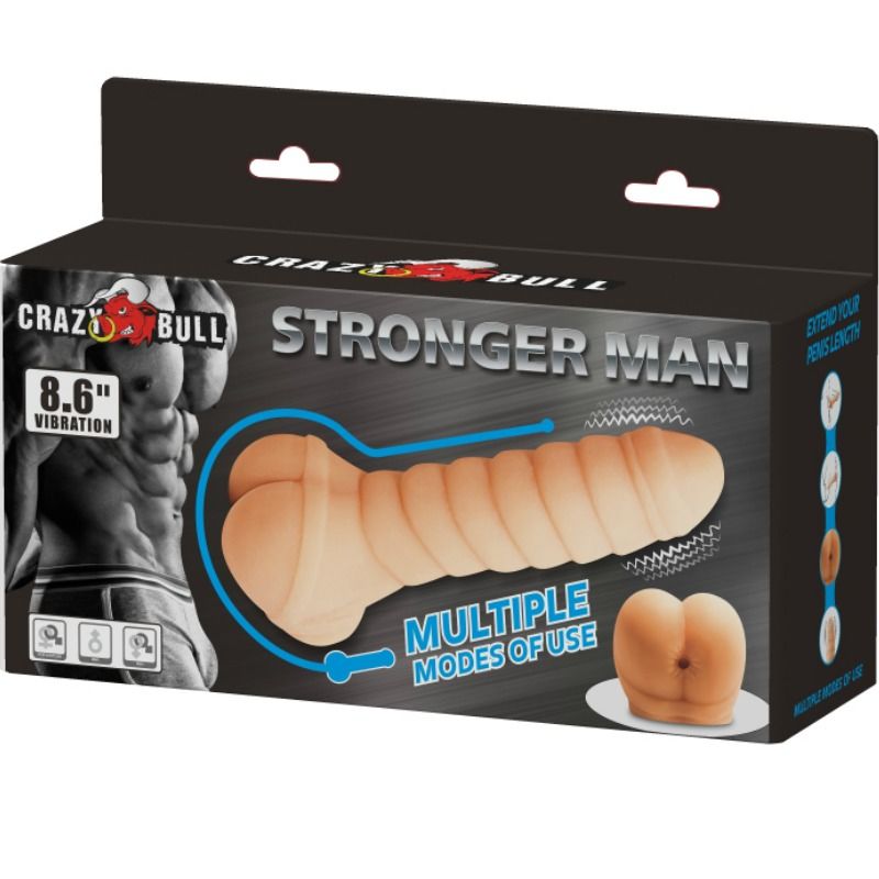 Crazy Bull-Pene Multifunzionale 21.8 Cm · Anelli & Guaine per pene (immagine 3)