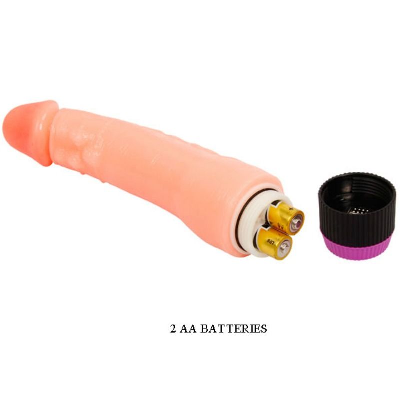Baile Vibrators-Vibratore Realistico Flessibile Naturale 24 Cm-PVC · Vibratori (imaginea 8)