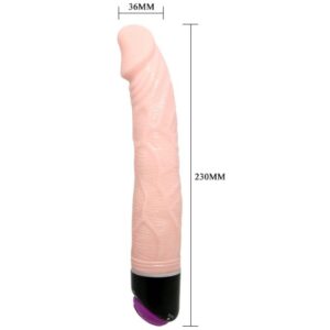 Baile-Adour Baile - Club Vibratore Realistico 23 Cm Natural-TPR · Vibratori (immagine 3)