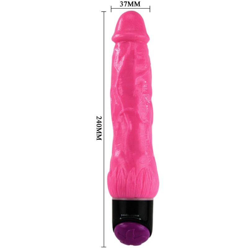 Baile-Vibratore Realistico Colorato Rosa 24 Cm-TPR 2 Baile-Vibratore Realistico Colorato Rosa 24 Cm-TPR · Vibratori (imaginea 2)