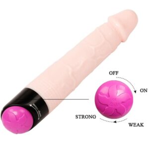 Baile-Vibratore Dildo Colorato con Vibrazione e Rotazione 24 Cm-PVC · Vibratori (imaginea 4)