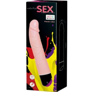 Baile-Vibratore Dildo Colorato con Vibrazione e Rotazione 24 Cm-PVC · Vibratori (imaginea 8)