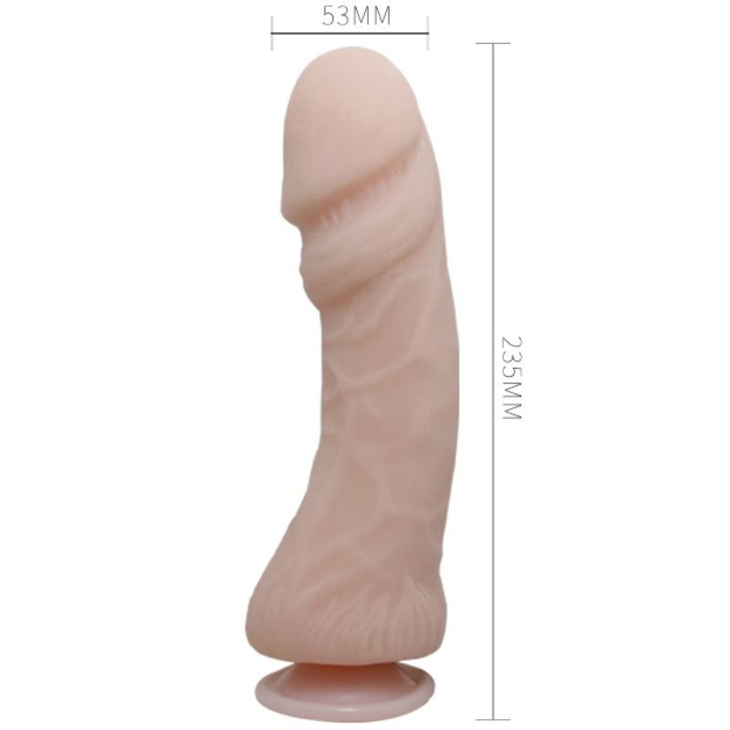 Baile-Dildo Pene Grande con Vibrazione Naturale 23.5 Cm-TPR · Vibratori (imaginea 6)