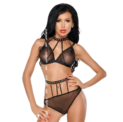 Me-seduce-Dotty Set Due Parti Nero · Lingerie sexy donna