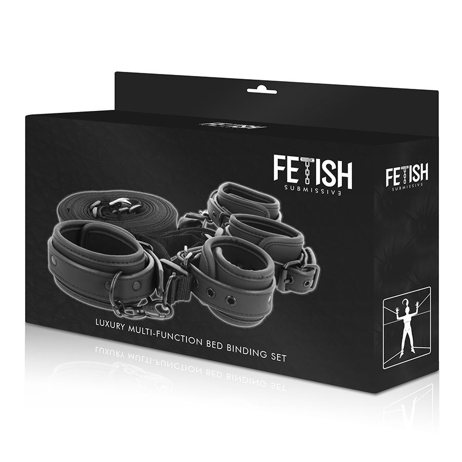 Fetish Submissive Bondage-Manette e cinghie con imbottitura · Bondage & Manette (imaginea 5)