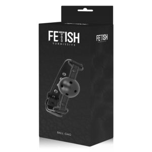 Fetish Submissive Bondage-Morsetto respirabile in pelle vegana · Accessori BDSM (imaginea 6)