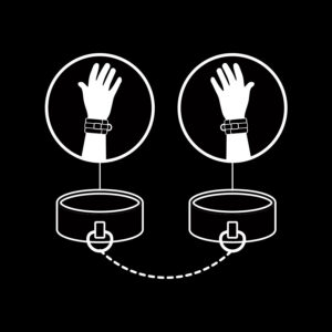 Fetish Submissive Bondage-Manette in Pelle Vegana con Rivestimento · Accessori BDSM (imaginea 5)