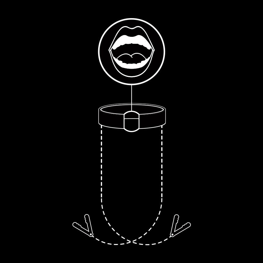 Fetish Submissive Bondage-Mushumal con anello e morsetto · Bondage & Manette (immagine 7)