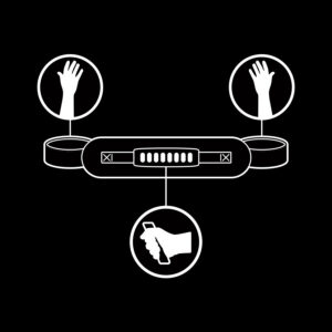 Fetish Submissive Bondage-Manette imbottite di noprene · Bondage & Manette (immagine 3)