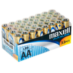 Maxell-Batteria alcalina Aa LR6 Pack*32 Uds · Batterie & Accessori