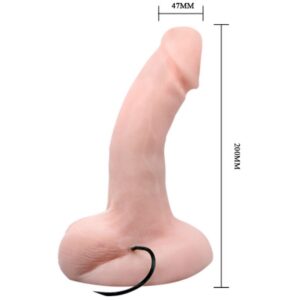 Baile Vibrators-Arbitrarietà Dildo con Vibrazione e Rotazione-TPR · Vibratori (imaginea 4)