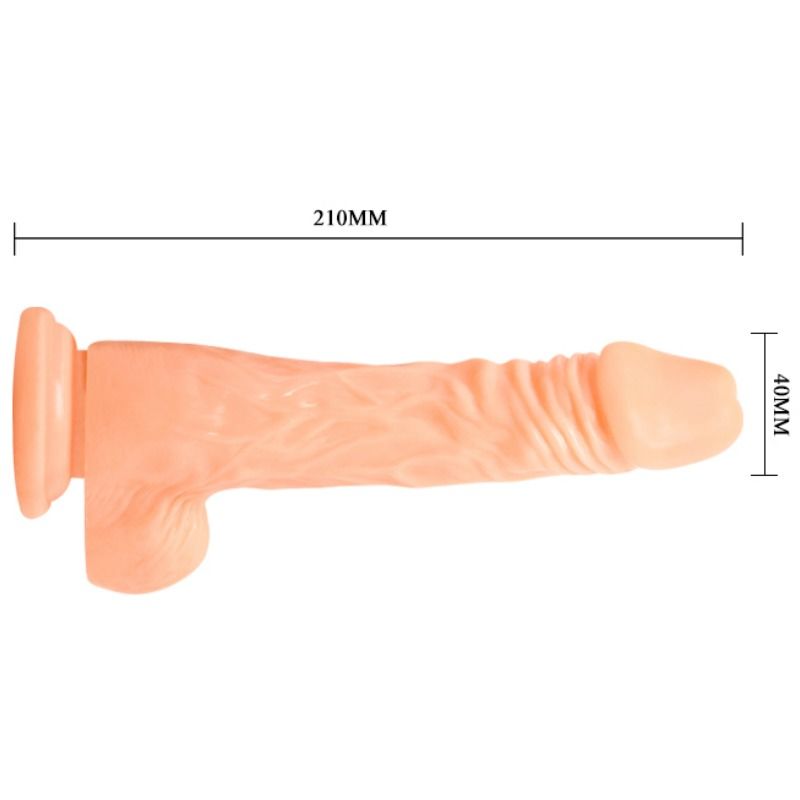 Baile Vibrators-Dildo Realistico Tipo Pene con Vibrazione-PVC · Vibratori (immagine 3)