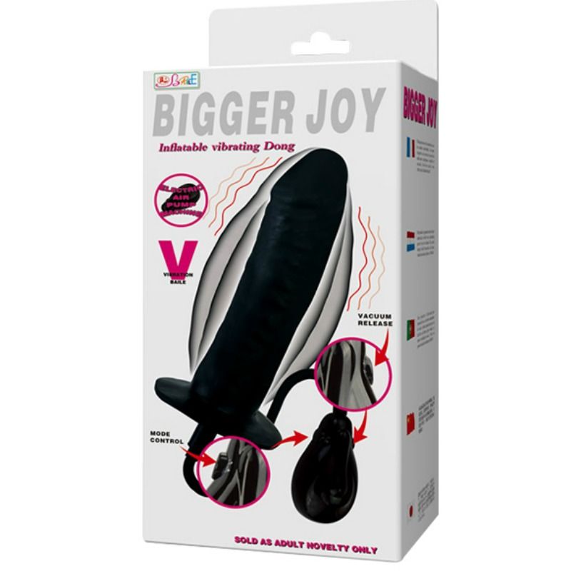 Baile Stimulating-Bigger Joy Dildo Gonfiabile con Vibrazione 16 · Dildo & Stimolatori (imaginea 4)