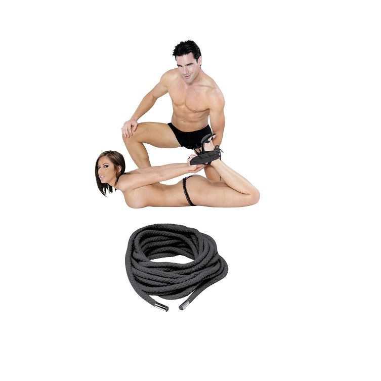 Fetish Fantasy Series-Corda giapponese in seta 35ft (1/4") 2 Fetish Fantasy Series-Corda giapponese in seta 35ft (1/4") — PIPEDREAMS · Bondage & Manette (imaginea 2)