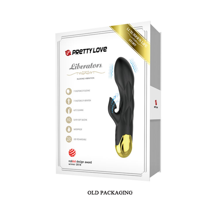 High Tech-Smart Naughty Play Vibrazione e Aspirazione-Silicone, 7 — PRETTY LOVE · Vibratori (imaginea 5)