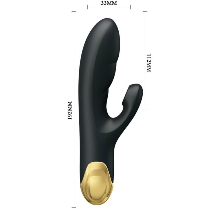 High Tech-Smart Naughty Play Vibrazione e Aspirazione-Silicone, 7 — PRETTY LOVE · Vibratori (imaginea 6)