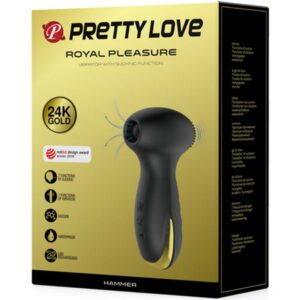 High Tech-Smart Hammer Vibrazioni e Suzione-Silicone, 7 velocità 12 High Tech-Smart Hammer Vibrazioni e Suzione-Silicone, 7 velocità — PRETTY LOVE · Vibratori (imaginea 5)