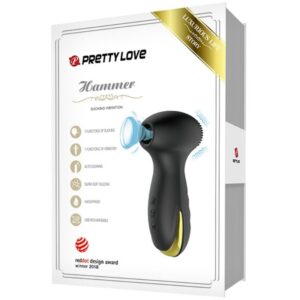 High Tech-Smart Hammer Vibrazioni e Suzione-Silicone, 7 velocità 13 High Tech-Smart Hammer Vibrazioni e Suzione-Silicone, 7 velocità — PRETTY LOVE · Vibratori (imaginea 6)