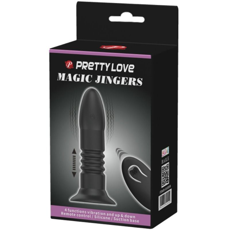 Remote Control-Plug anale Magic Jinger Up & Down e Vibrazione-3 — PRETTY LOVE · Accessori BDSM (imaginea 4)