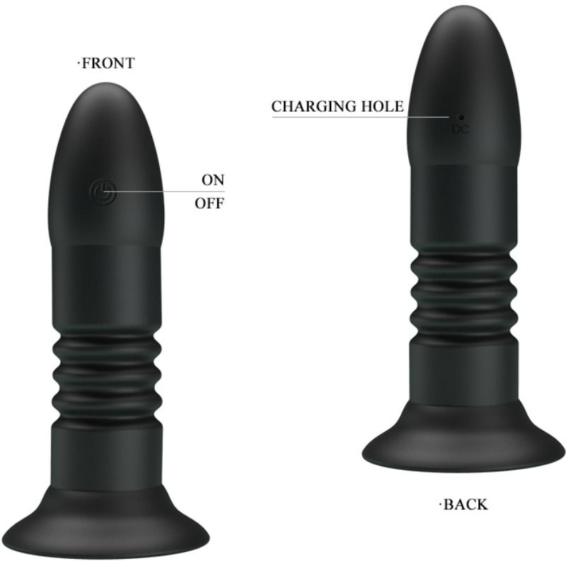 Remote Control-Plug anale Magic Jinger Up & Down e Vibrazione-3 — PRETTY LOVE · Accessori BDSM (imaginea 7)