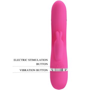High Tech-Flirtation Ingram Vibratore con Elettroshock-Silicone, 7 — PRETTY LOVE · Accessori BDSM (immagine 5)