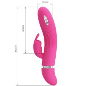 High Tech-Flirtation Ingram Vibratore con Elettroshock-Silicone, 7 — PRETTY LOVE · Accessori BDSM (immagine 6)