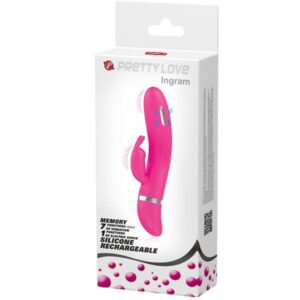 High Tech-Flirtation Ingram Vibratore con Elettroshock-Silicone, 7 — PRETTY LOVE · Accessori BDSM (immagine 7)