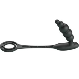 For Him-Anelli Peniani con Vibratore Prostatico-Silicio, 12 velocità 12 For Him-Anelli Peniani con Vibratore Prostatico-Silicio, 12 velocità — PRETTY LOVE · Accessori BDSM (imaginea 2)