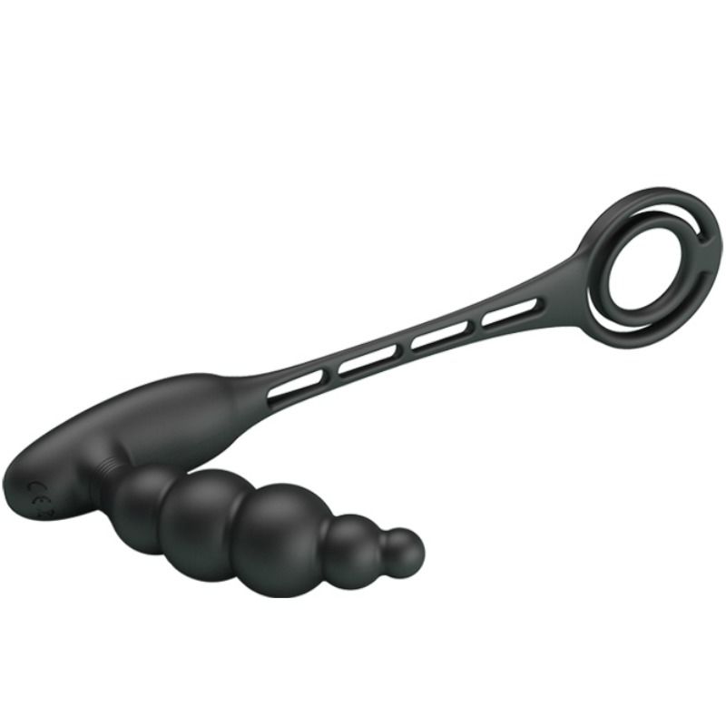 For Him-Anelli Peniani con Vibratore Prostatico-Silicio, 12 velocità 4 For Him-Anelli Peniani con Vibratore Prostatico-Silicio, 12 velocità — PRETTY LOVE · Accessori BDSM (imaginea 4)