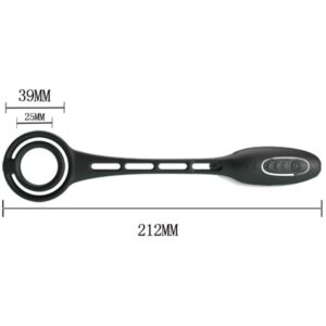 For Him-Anelli Peniani con Vibratore Prostatico-Silicio, 12 velocità 19 For Him-Anelli Peniani con Vibratore Prostatico-Silicio, 12 velocità — PRETTY LOVE · Accessori BDSM (imaginea 9)