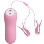 Baile-Romantico Wave Pinze a Vibrazione ed Elettroshock-12 velocità · Accessori BDSM