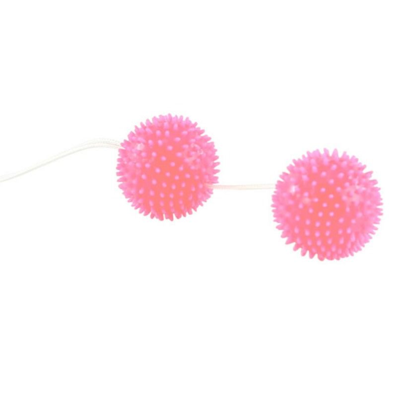 Baile Stimulating-Sfere strutturate Rosa 3.6 Cm per la tonificazione 2 Baile Stimulating-Sfere strutturate Rosa 3.6 Cm per la tonificazione · Giocattoli anali (imaginea 2)