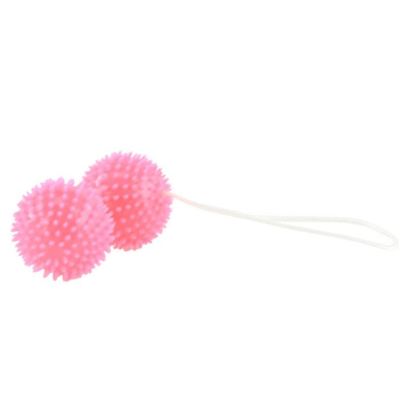 Baile Stimulating-Sfere strutturate Rosa 3.6 Cm per la tonificazione 3 Baile Stimulating-Sfere strutturate Rosa 3.6 Cm per la tonificazione · Giocattoli anali (imaginea 3)