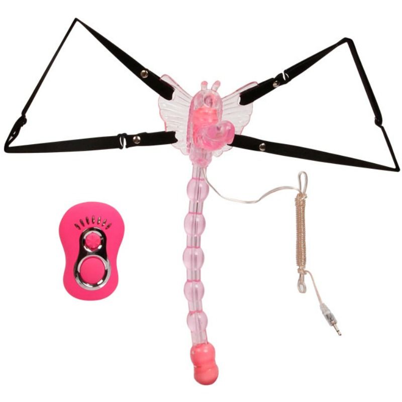Baile-Strap-On Butterfly con telecomando TPR 7 velocità 1 Baile-Strap-On Butterfly con telecomando TPR 7 velocità · Strap-on & Imbracature