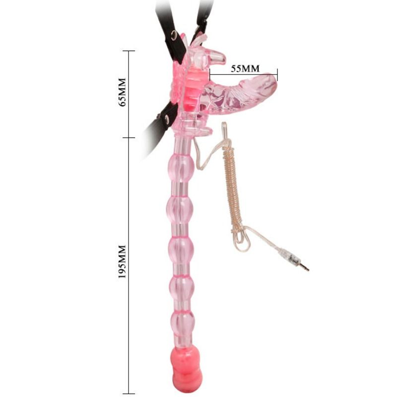 Baile-Strap-On Butterfly con telecomando TPR 7 velocità 2 Baile-Strap-On Butterfly con telecomando TPR 7 velocità · Strap-on & Imbracature (imaginea 2)