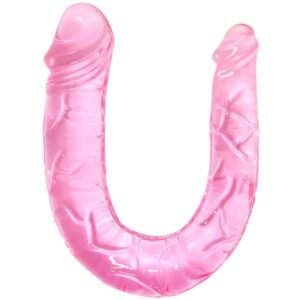 Baile-Dildo Doppio in TPR, Impermeabile