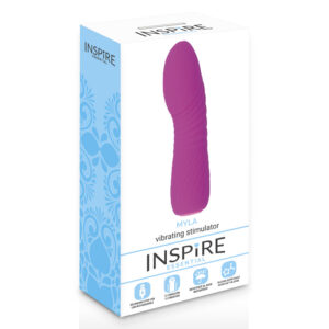 Inspire-Myla viola vibratore ricaricabile in silicone Lilla-12 · Vibratori (imaginea 2)