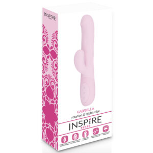 Inspire-Gabriella Pink Vibrator Rabbit Rotator · Vibratori (imaginea 2)