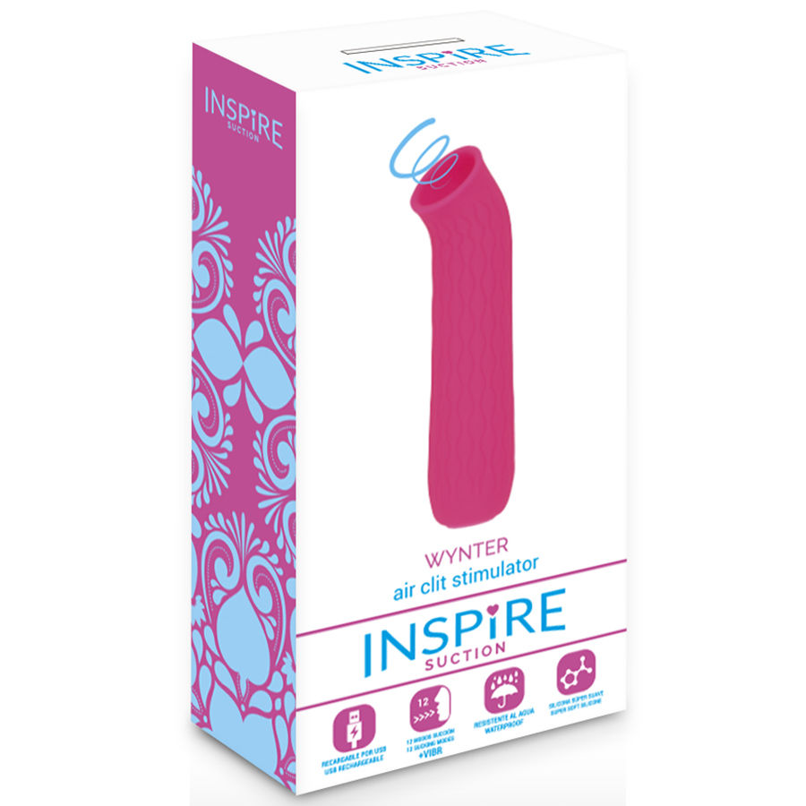 Inspire Suction-Stimolatore invernale rosa in silicone 12 velocità 3 Inspire Suction-Stimolatore invernale rosa in silicone 12 velocità · Vibratori (imaginea 3)