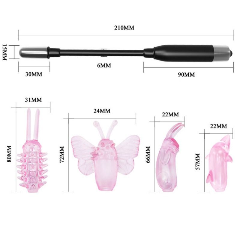 Baile Stimulating-Wizard Magic Wand Stimolatore a Vibrazione-TPR · Vibratori (imaginea 7)