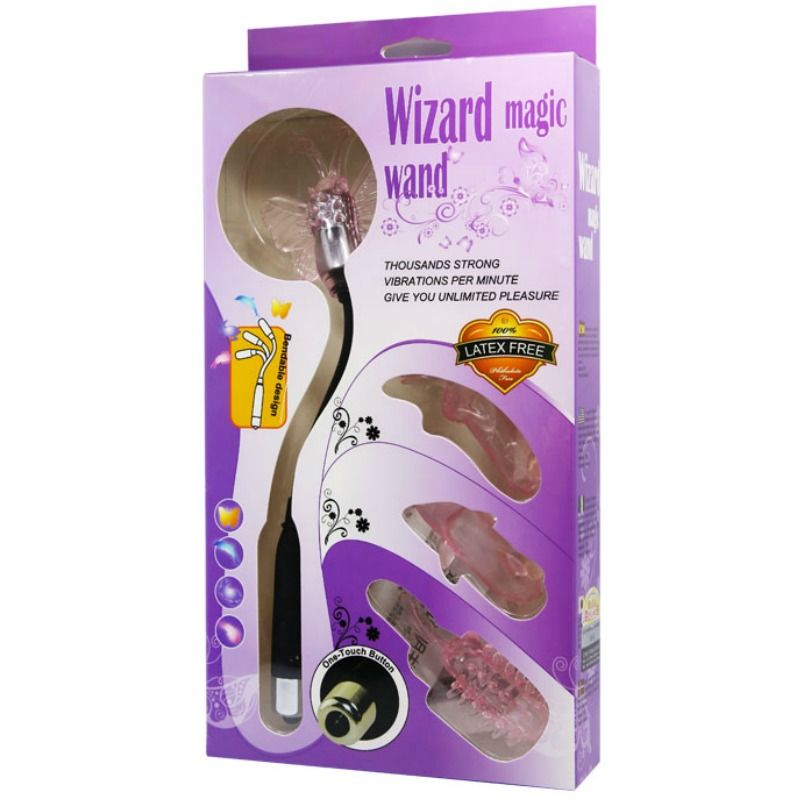 Baile Stimulating-Wizard Magic Wand Stimolatore a Vibrazione-TPR · Vibratori (imaginea 6)