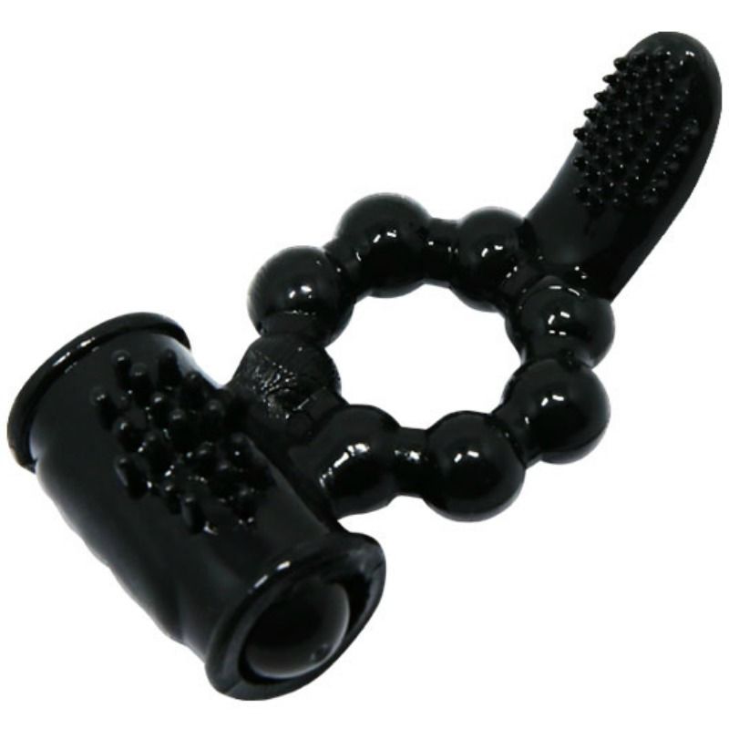 Baile For Him-Sweet Ring con Doppio Stimolatore-Silicone