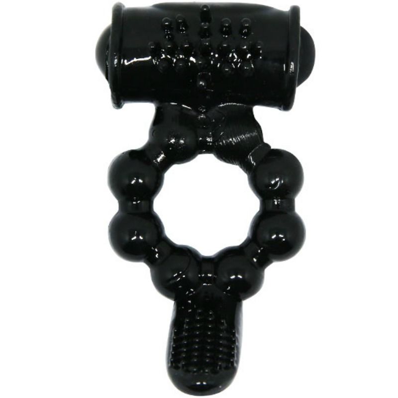 Baile For Him-Sweet Ring con Doppio Stimolatore-Silicone · Anelli & Guaine per pene (immagine 2)