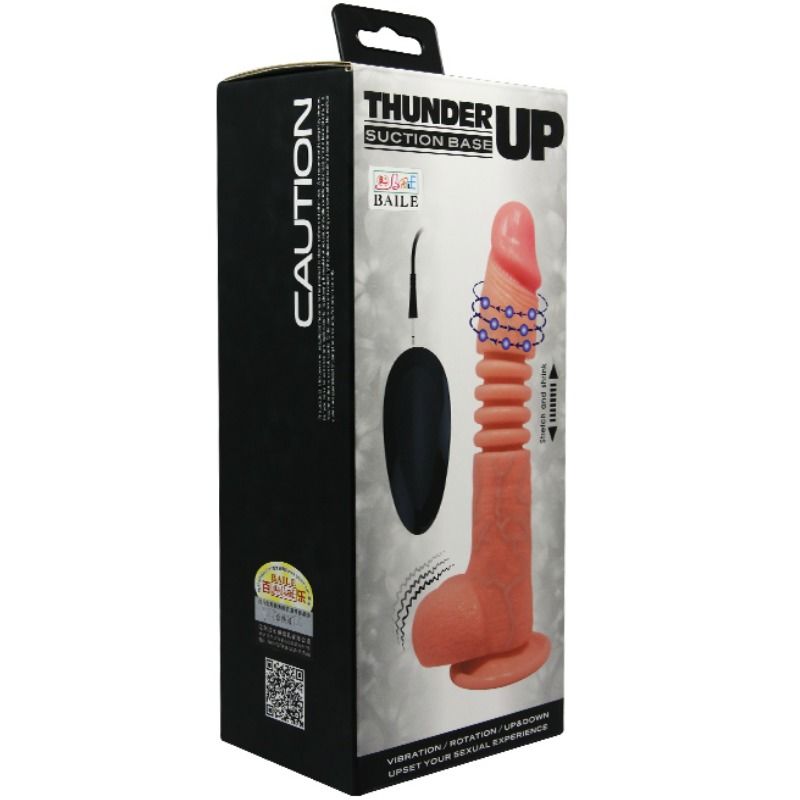 Baile-Thunder Up Vibratore Multifunzione-TPR, Telecomando · Vibratori (immagine 8)