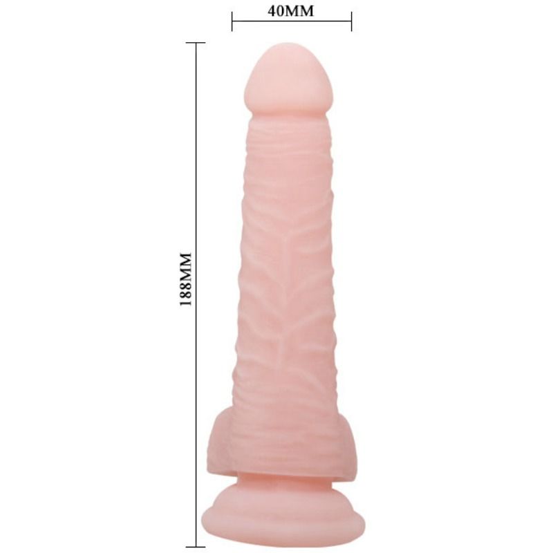 Baile Dildos-Super Realistic Natural Dildo 18.8 cm-TPR, Ventosa 3 Baile Dildos-Super Realistic Natural Dildo 18.8 cm-TPR, Ventosa · Dildo & Stimolatori (imaginea 3)